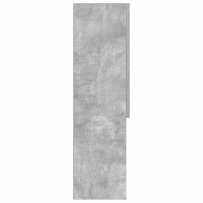 Wasmachinekast 70,5x25,5x90 cm betongrijs