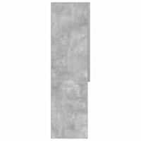 Wasmachinekast 70,5x25,5x90 cm betongrijs - thumbnail