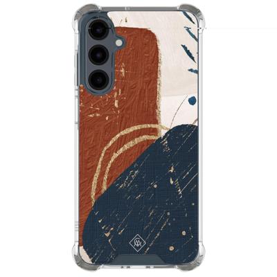 Samsung Galaxy A16 shockproof hoesje - Abstract terracotta