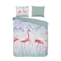 Good Morning katoenen dekbedovertrek lits-jumeaux - thumbnail