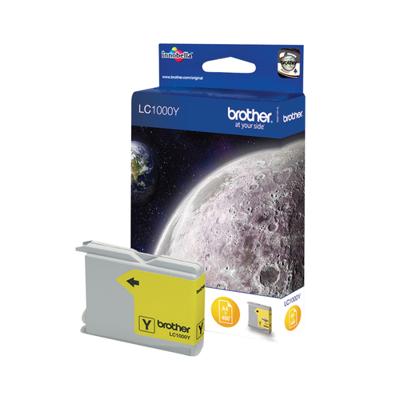 Brother inktcartridge, 400 pagina&apos;s, OEM LC-1000Y, geel