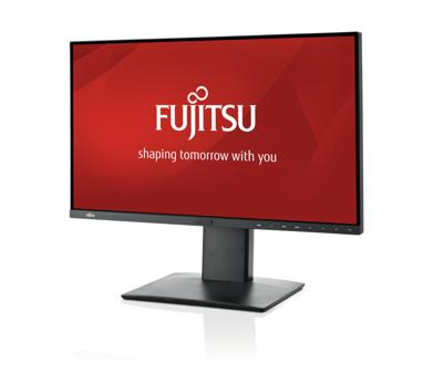 Fujitsu Display P27-8 TS Pro 68,5 cm 27 inch IPS mat zwart 16:9 1.000:1 350cd/m2 5ms 1x DB-in, 1x DB-Out, HDMI 1.4, DL-DVI, 4X USB3.0