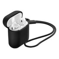 Hama Beschermhoes Fantastic Feel voor Oplaadcase AirPods 1e Gen/2e Gen Zwart - thumbnail