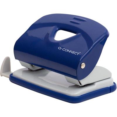 Q-CONNECT Light Duty perforator, metaal, 20 blad, blauw
