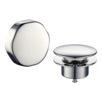 Knop/plug Badoverloop Wiesbaden Chroom - thumbnail