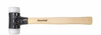 Wiha Kunststof hamer Safety middelzacht/zeer hard met hickorysteel, rond-slagkop - 26648 - thumbnail
