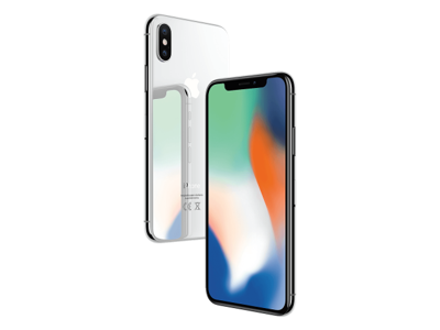Apple iPhone X 256GB zilver (gereviseerd)
