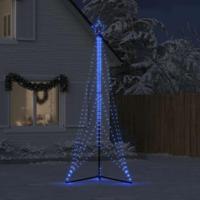 VidaXL Led-kerstboom 525 leds 302 cm blauw - thumbnail