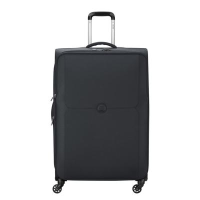 Delsey Mercure 4 Wheel Expandable Trolley 79 black Zachte koffer Delsey Mercure 4 Wheel Expandable Trolley 79 black Zachte koffer