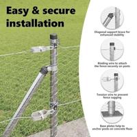 VidaXL Afrasteringspaal zilver 25 x 0,5 m (25 mm gaas) staal - thumbnail