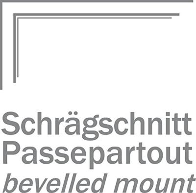 walther+ design HO440N Wissellijst Papierformaat: 40 x 40 cm Bruin