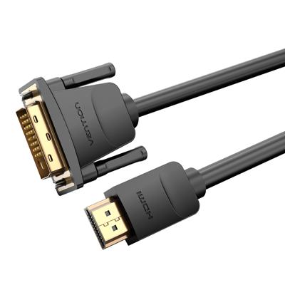 Adapter DVI naar HDMI Vention ABFBG Zwart 1,5 m - thumbnail