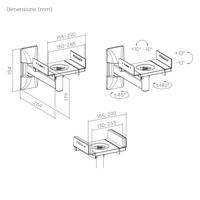 My Wall Luidspreker-wandbeugel 1 stuk(s) - thumbnail