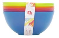 Schalenset plastic 6 Kleuren - thumbnail