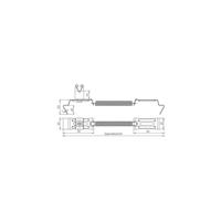 DEHN DLH SG 8 H20 FG180.280 V2A Overspanningsveilige montageset 1 stuk(s) - thumbnail