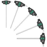 Wera 454/5 HF SHK set 1 schroevendraaierset T-greep-schroevendraaier Hex-Plus met vasthoudfunctie, 5-delig - 05136070001 - thumbnail