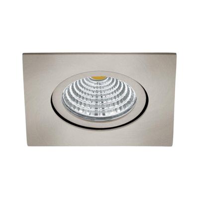 Eglo Richtbare led spotSaliceto vierkant - 6w - 2700K nikkel mat - 98304