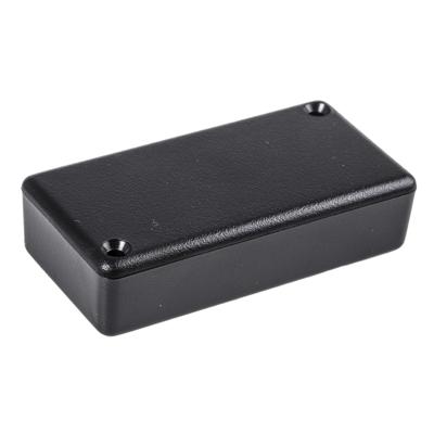 Hammond Electronics 1551KBK Euro-behuizing 80 x 40 x 20 ABS Zwart 1 stuk(s)