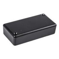 Hammond Electronics 1551KBK Euro-behuizing 80 x 40 x 20 ABS Zwart 1 stuk(s) - thumbnail