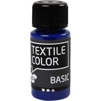 Creativ Company Textile color semi-dekkende textielverf - primair blauw, 50ml - thumbnail