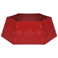 Kerstboomrok 68x25 cm rood - thumbnail