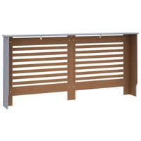 VidaXL Radiatorombouw 172x19x81,5 cm mdf antraciet - thumbnail