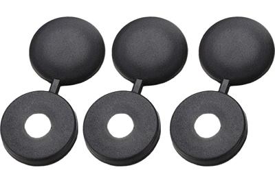 Afdekkap voor schroeven - Zwart - 50 stuks Afdekkap voor schroeven - Zwart - 50 stuks