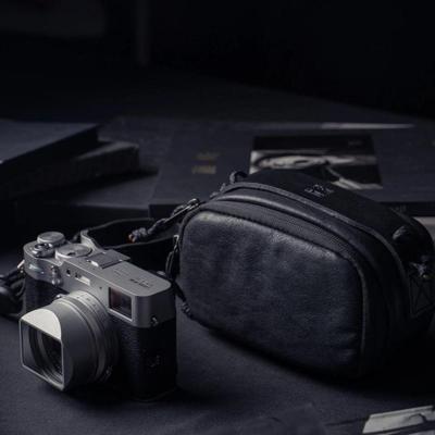 Wotancraft Portable Pouch size M, black leather