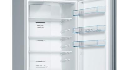 Bosch Serie 4 KGN39KLEB koel-vriescombinatie Vrijstaand Roestvrijstaal 366 l A++