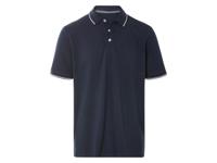 LIVERGY Heren poloshirt (Marineblauw, M) - thumbnail