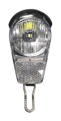 Spanninga Koplamp galeo er3f batterij led 8 cm zwart