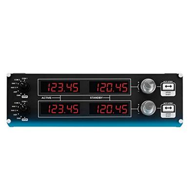 Logitech Saitek Pro Flight Radio Panel instrumentenpaneel Logitech Saitek Pro Flight Radio Panel instrumentenpaneel