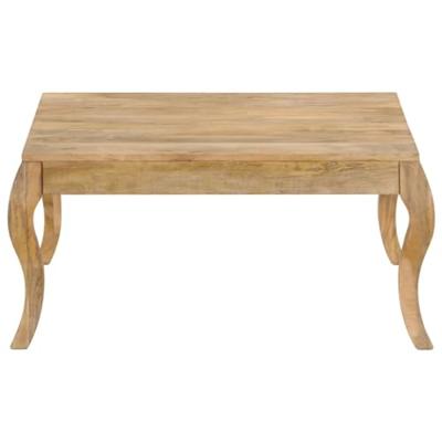 VidaXL Salontafel 80x80x40 cm massief mangohout