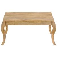 VidaXL Salontafel 80x80x40 cm massief mangohout - thumbnail