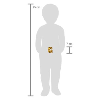 Small Foot - houten dieren kinderletter - g