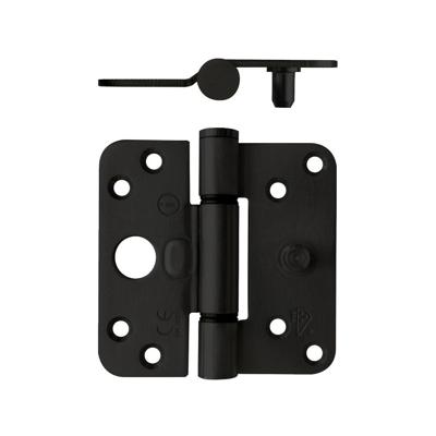 Intersteel Glijlagerscharnier SKG3 zwart 89 x 89 x 3 mm DIN rechts