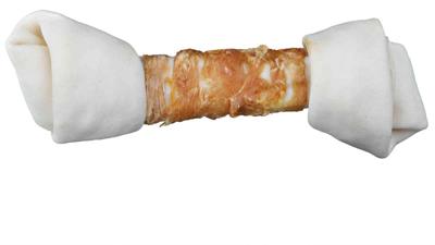 TRIXIE DENTA FUN KNOTTED CHICKEN CHEWING BONE 25 CM 6X220 GR