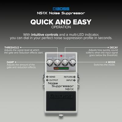 Boss NS-1X Noise Suppressor