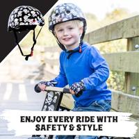 Kinder Fietshelm Skullz Medium (53 - 58 cm) - thumbnail