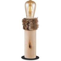 Light depot - tafellamp Furdy large - hout - Outlet - thumbnail