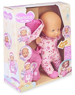 Famosa Nenuco baby popje met diverse geluidjes en extra kleertjes