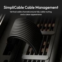 HAVN HAVN HS 420 VGPU PC-Gehäuse, Midi-Tower, E-ATX, Tempered Glass, PCIe 5.0 Riser Midi-tower Behuizing, Gaming-behuizing, PC-behuizing Zwart - thumbnail