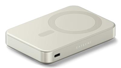 Satechi OntheGo magnetische Qi2 Powerbank met Stand (10.000mAh/20W) - Sand - thumbnail