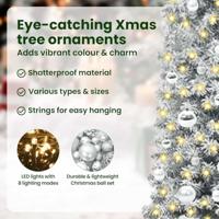 VidaXL Kunstkerstboom groen 270 cm pvc en staal en kunststof - thumbnail