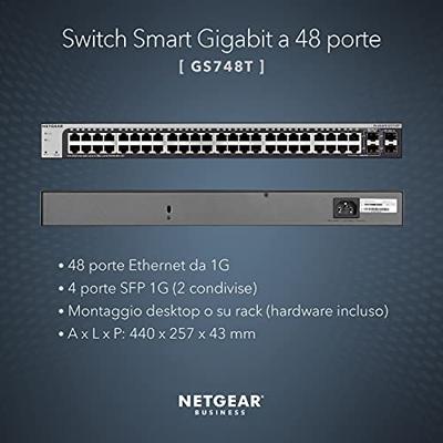 Netgear ProSAFE GS748T switch - thumbnail