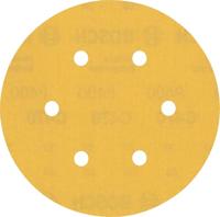 Bosch Accessories EXPERT C470 2608900821 Excenterschuurpapier Geperforeerd Korrelgrootte (num) 400 (Ø) 150 mm 5 stuk(s) - thumbnail