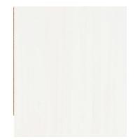 Nachtkastjes 2 st 40x31x35,5 cm massief grenenhout wit - thumbnail