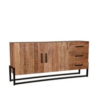 LABEL51 Dressoir 'Bolivia' Mangohout, 184cm - thumbnail