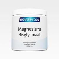Nova Vitae Magnesium bisglycinaat poeder 200 Gram - thumbnail