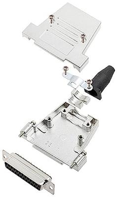 encitech DTSL25-SJSRG-T-DBS-K 6355-0086-13 D-sub female connectorset 180 ° Aantal polen: 25 Soldeerkelk 1 stuk(s)
